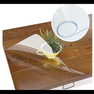 XFasten Clear Table Cover Protector 1.5 mm Thick